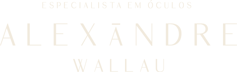 Alê Wallau · Especialista em óculos